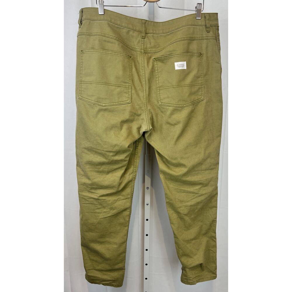 REI Co-Op Womens Canvas Double Knee Chore Pants Olive Green Size 16 - Picture 2 of 9